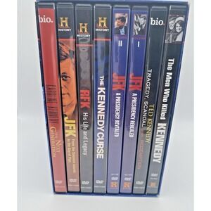 History Channel Presents the Kennedys An American Family JFK 10 DVD Set Open Box